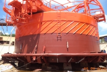 Phao neo Calm buoy sửa đầu năm 2015